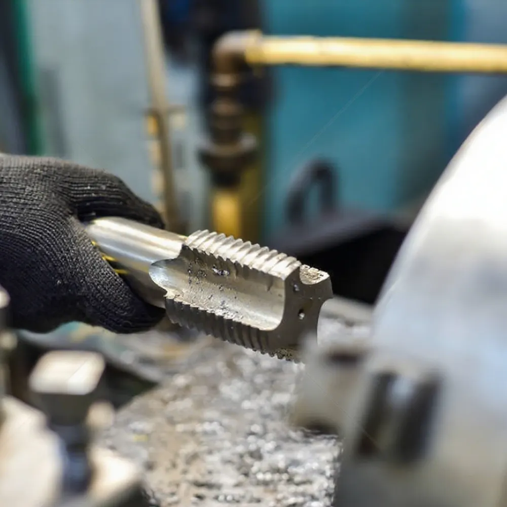 كيف يمكن حل مشكلة كسر الصنبور أثناء استخدام آلة الحفر الشعاعي؟